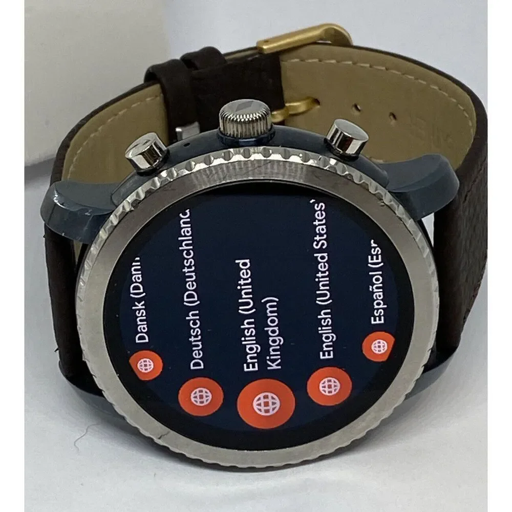 Fossil Gen 3 Authentic Genuine Smart Watch Custom Band FTW4004 DC724